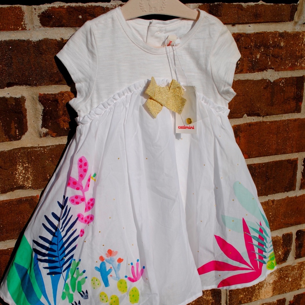 Brand New Toddler Catimini Dress